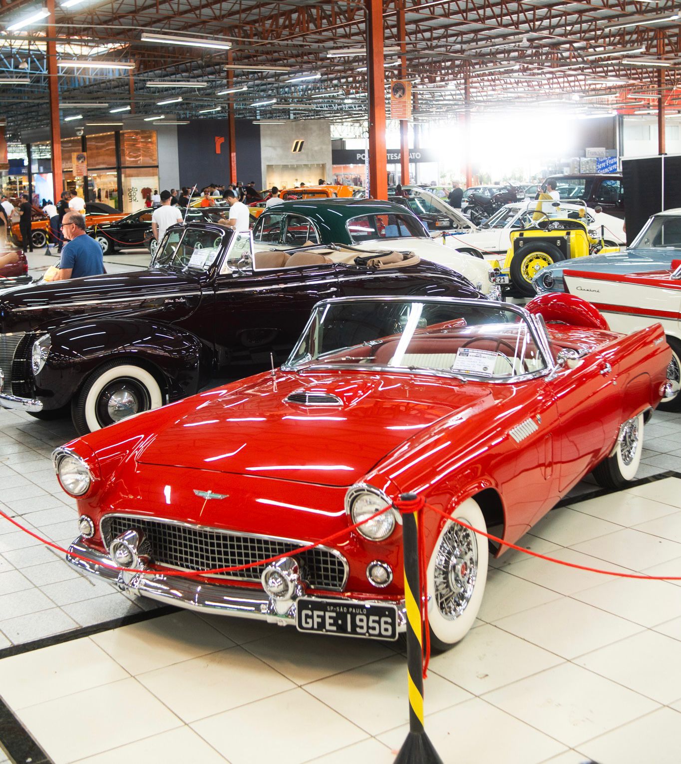 Exposição de carros clássicos